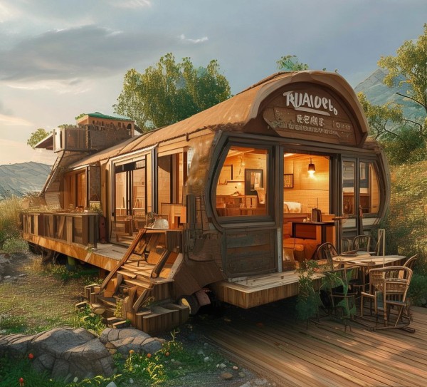 小堰坡移动酒店，餐饮一条龙服务，让旅途从住到吃无缝衔接