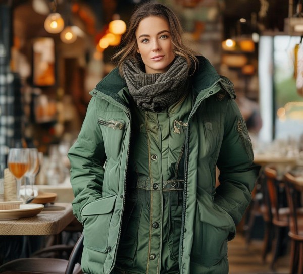 秋冬季餐饮酒店服务员工作服，保暖与专业并重的实用设计