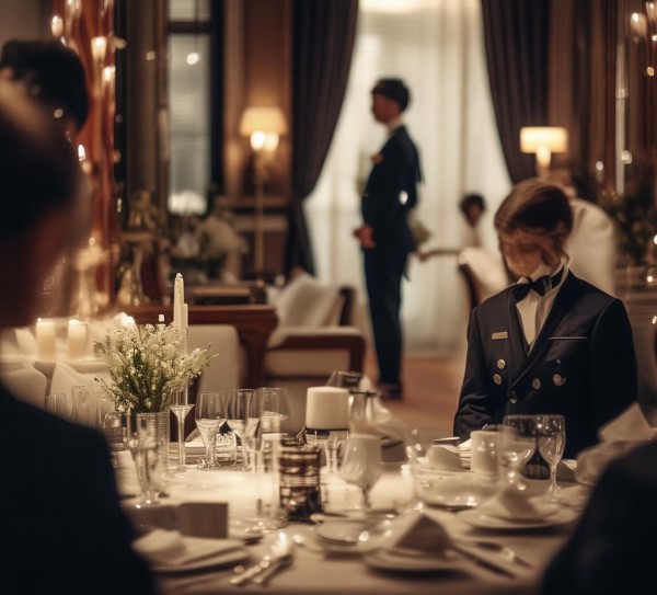 五星级酒店服务礼仪展示,细节中的奢华与温度——一场专业与艺术的完美演绎 五星级酒店服务礼仪展示,细节中的奢华与温度——一场专业与艺术的完美演绎