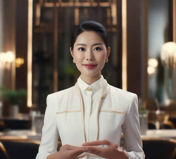 高级酒店服务员礼仪视频,细节中的专业,服务体验的升级指南
