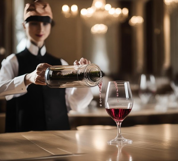 酒店服务员倒酒礼仪培训,规范动作与专业服务的融合 酒店服务员倒酒礼仪培训,规范动作与专业服务的融合