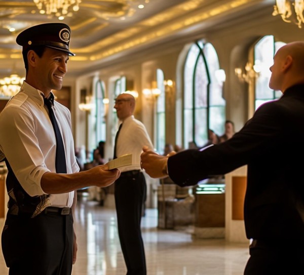 泊里酒店的迎宾礼仪，细节中的温度与专业
