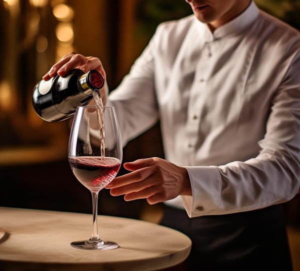 酒店服务员倒酒礼仪,细节彰显服务温度与专业素养 酒店服务员倒酒礼仪,细节彰显服务温度与专业素养