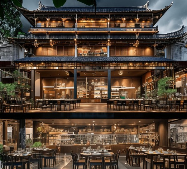 小庙酒店餐饮装修一站式服务，从设计到落地，打造专属美食空间，助力餐饮生意红火