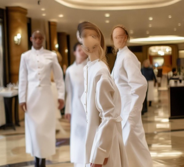 酒店服务员礼仪走姿教学，塑造专业形象的必修课